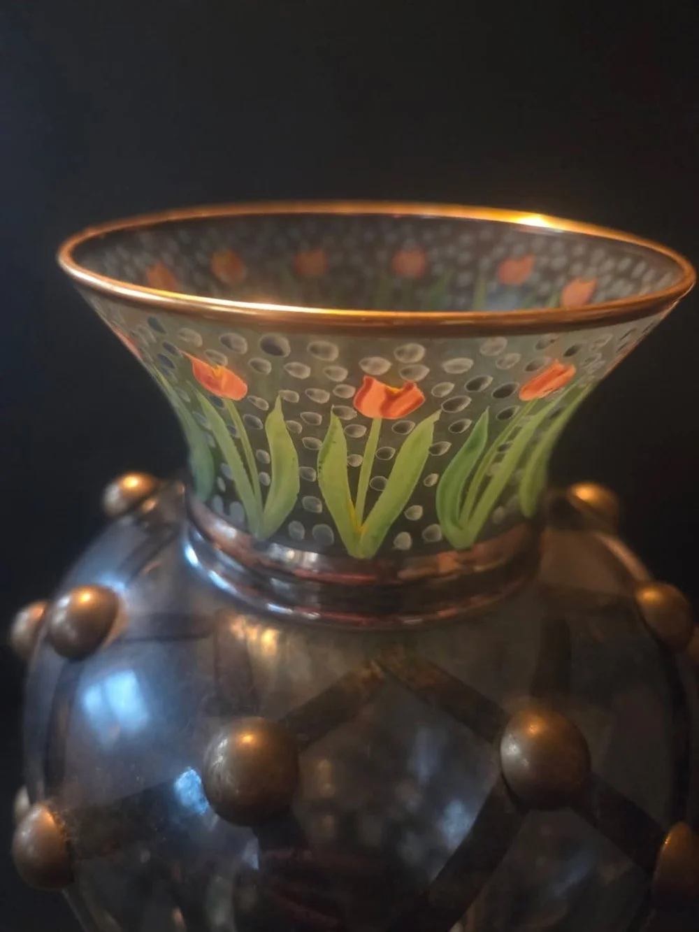 Mackenzie Childs Circus William Vase